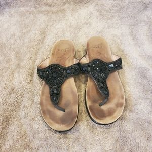 Dansko Flip flop beaded sandal